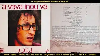 Idir (El Hamid Cheriet) - Ssendu (Original LP Song Analog Remastered 1976) 4K 