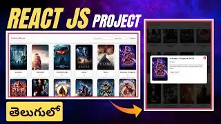 Build a Movie Website using React JS | Search, Sort, Dark Mode, Modal & Show More Feature Explained