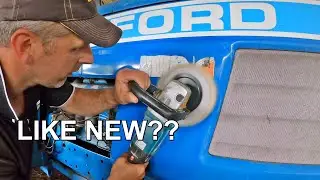 WILL THE FORD TW25 PAINT TAKE A POLISH??