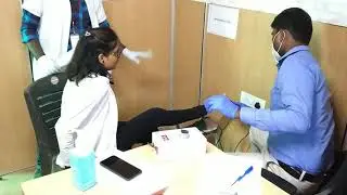 Mega Medical Health camp and Blood donation camp at Katerra India Pvt.Ltd. Hythabad