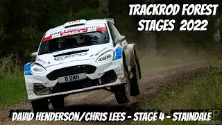 Trackrod Forest Stages 2022 - Stage 4 - Staindale - David Henderson/Chris Lees - Ford Fiesta Rally2