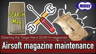 Airsoft magazine maintenance - how to clean a tokyo marui mag - [guide]