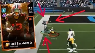 93 Harvest Odell Beckham Jr. is AMAZING After the Catch! | Madden 20 Ultimate Team