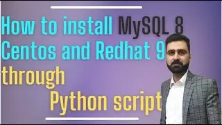 How to install MySQL 8 on Centos and Redhat linux through python script |  URDU - HINDI 2024