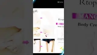 ☑️ RtopR Mango Slimming Body Cream☑️ShopeeLink on commentsection #shorts #youtubeshorts
