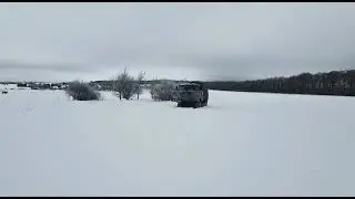 IFA W50 im Schnee Teil 2