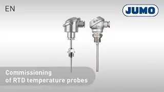 Commissioning of RTD temperature probes