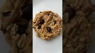GALLETA FIT - Saludable S&Oacute;LO 3 INGREDIENTES Y SIN HORNO | F&aacute;cil y R&aacute;pida