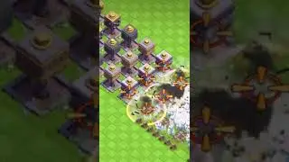 1x Wall Breaker Vs All level crushers #clashofclans #gamingchannel #coc #youtube #shorts