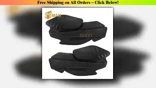 M MATI Black Hand/Wind Guard Kit for Snowmobile Switchback Assault 800 600 Rush