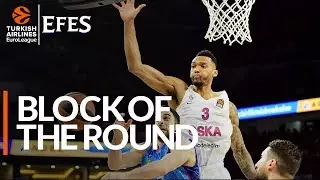 Efes Block of the Round: Joel Bolomboy, CSKA Moscow