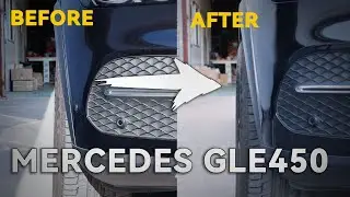 BONOSS Mercedes Benz GLE450 V167 wheel spacers installation| (15mm)before and after