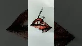 Easy kiss day drawing/ Valentine day drawing #shorts #kissday #art #youtubeshorts