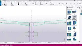 Modeling a Warehouse in Tekla Structure | Part-10 | Create Stiffener plate