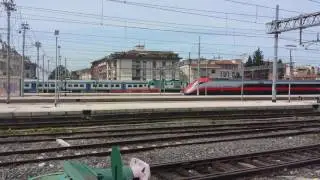 FS Trenitalia Trains at Firenze SMN.