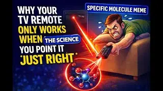 Why Your TV Remote Only Works When You Aim at a “Specific Molecule”