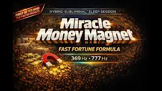 💰 369 + 777 Hz Miracle Money Magnet | Hybrid Subliminal&trade; 8D Sleep &ndash; Fast Fortune Formula 🔮