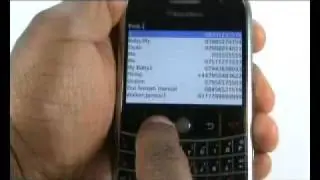 Copy SIM contacts to BlackBerry Bold 9000 | The Human Manual