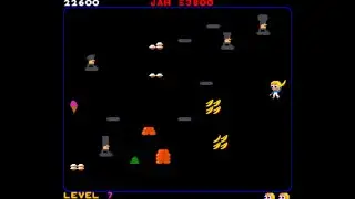 Food Fight [Arcade Longplay] (1982) General Computer Corporation