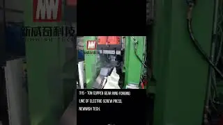 315 - ton Copper Gear Ring Forging Line of Electric Screw Press #Electric Screw Press