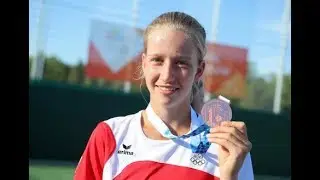Sinja Kraus - Bronzemedaille Tennis - EYOF Gy&ouml;r 2017