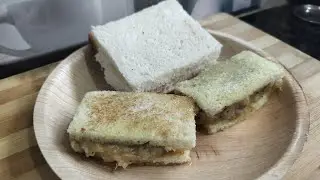 Banana Honey Bread Toast || Easy Evening Snacks || Healthy snack ||