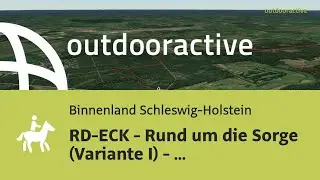Reitweg im Binnenland Schleswig-Holstein: RD-ECK - Rund um die Sorge (Variante I) - 11,6km