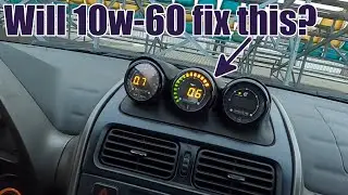 Turbo Lexus IS200 will 10w-60 oil lower the temperature