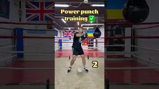 The 3 best exercises to increase punching power(HOOK). Power punch training.