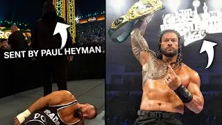 Bron Breakker ATTACK Mastermind...HHH FAILED WWE...Roman Reigns DETHRONES CM Punk...Royal Rumble...