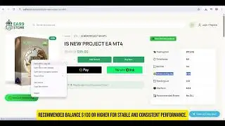 IS NEW PROJECT EA MT4 Review | Low Drawdown, High Accuracy Forex EA
