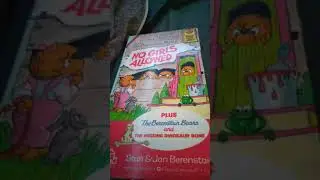 The Berenstain Bears No Girls Allowed 1989 Canadian VHS