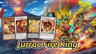 Jurrac Fire King January Deck Master Duel | Phoenix Revival & Jurrac Destroy Loop Ranked Gameplay