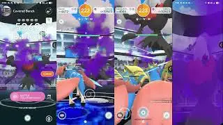 (Feint Attack/Focus Blast) Shadow Darkrai Duo Raid in Pokemon GO