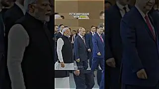 Putin Bodyguards With Modi #respect #putin #modi #sigma #shorts