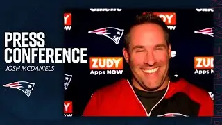 Josh McDaniels Talks 'Diligent' Mac Jones | Press Conference (New England Patriots)