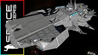The Line Breaker Corvette! - Space Engineers