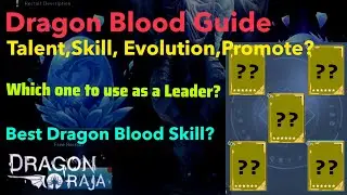 Dragon Raja &mdash; Руководство по Dragon Blood