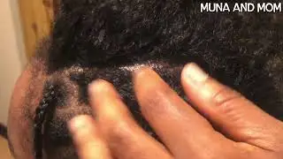 LEARN HOW TO CORNROW ||  Cornrow Braid Hair Style on My Daughter