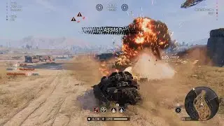 Crossout: Farming with Friends. 9k PS Cyclone, Small Track Build