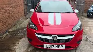 VAUXHALL CORSA 1.4 STING ECOFLEX 3DR MANUAL RED 2017