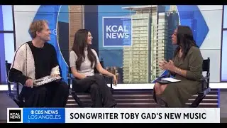 Toby Gad and Victoria Justice on CBS