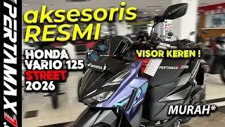 REVIEW Aksesoris Resmi Honda Vario Street 125 HGA Terbaru 2026 Harga Murah Modifikasi Bikin Ganteng