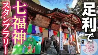【絶景アリ】お正月なので全力で七福神めぐりをしてみた/足利七福神スタンプラリー2026/栃木観光旅行vlog