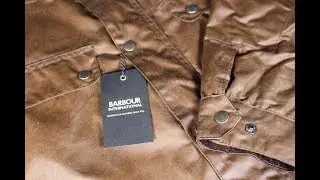 ОБЗОР: Куртка-вощ Barbour International 