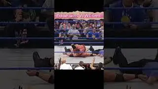 Eddie wins WWE Title! Most Emotional event in WWE history! #eddieguerrero #brocklesnar #wwemoments