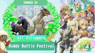 Rune Factory 4 | Buddy Battle Festival [All Villagers]