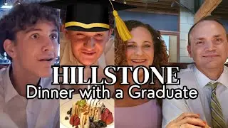 Dinner fit for a Graduate at the Hillstone Restaurant in Miami.