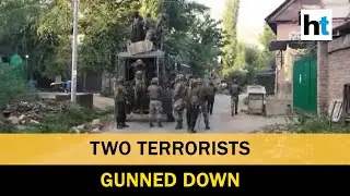 Two terrorists killed in encounter with security forces in J&K's Pulwama