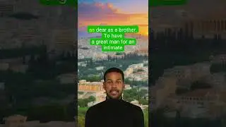 The Wisdom of Homer: A Friend Can Be as Dear as a Brother #8